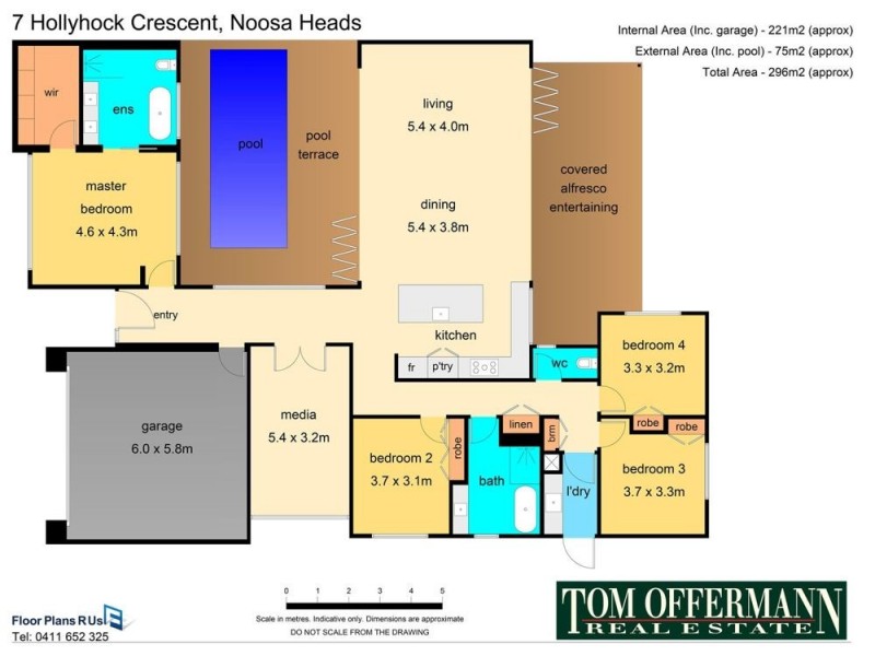 7 Hollyhock Crescent, Noosa Heads QLD 4567 Floorplan