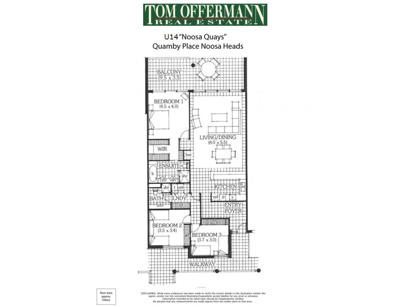 14/4 Quamby Place, Noosa Heads QLD 4567 Floorplan