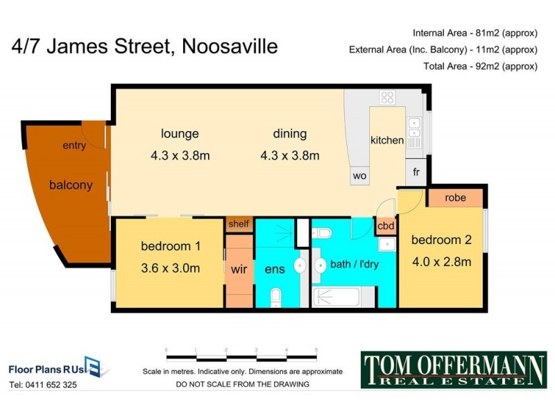 4/7-11 James Street, Noosaville QLD 4566 Floorplan