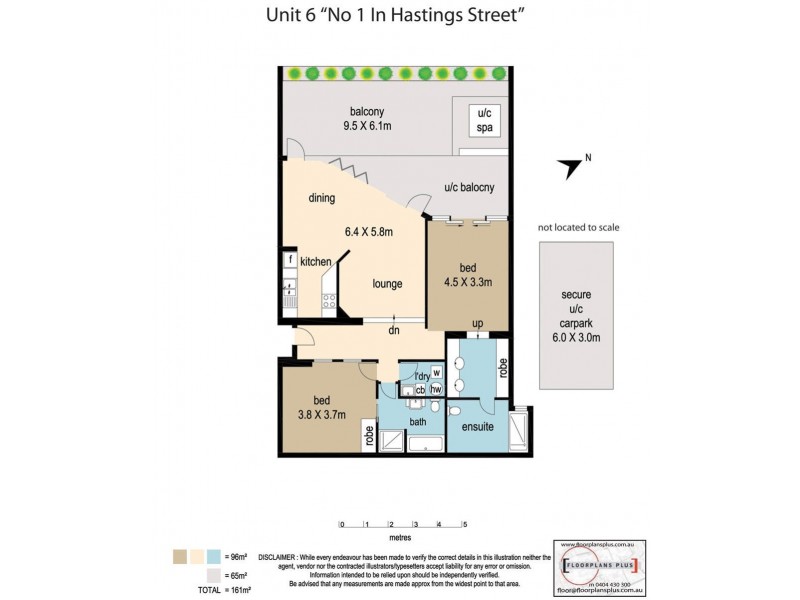 6/1 Morwong Drive, Noosa Heads QLD 4567 Floorplan
