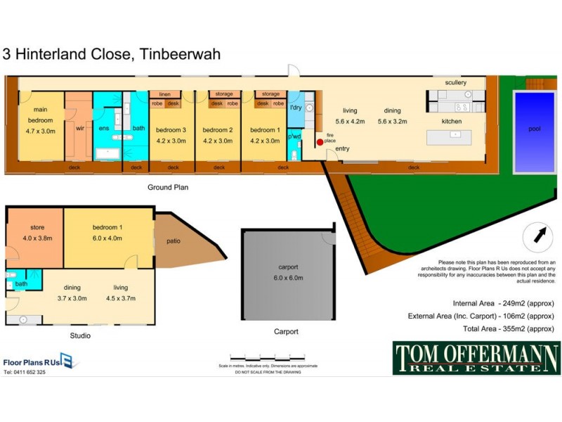 3 Hinterland Close, Tinbeerwah QLD 4563 Floorplan