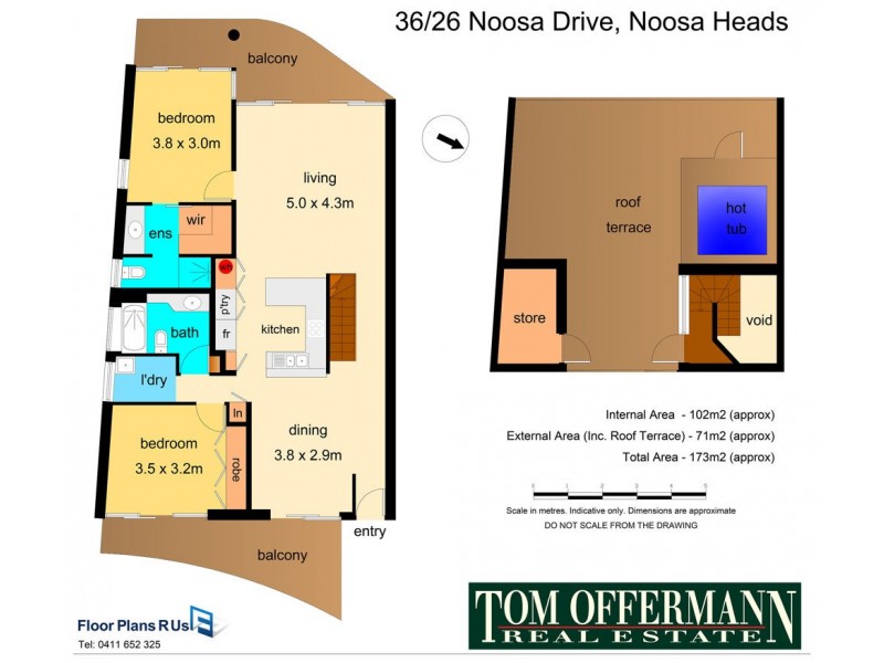 36/26 Noosa Drive, Noosa Heads QLD 4567 Floorplan