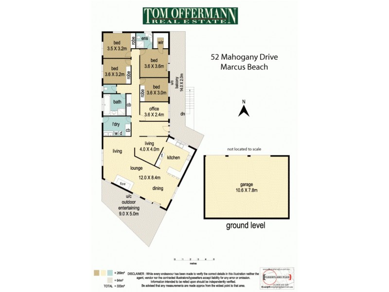 52 Mahogany Drive, Marcus Beach QLD 4573 Floorplan