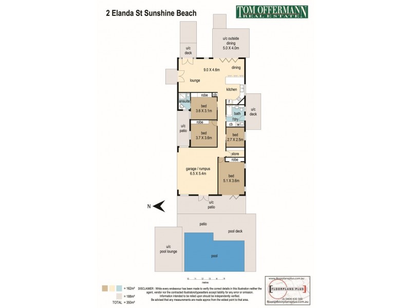 2 Elanda Street, Sunshine Beach QLD 4567 Floorplan