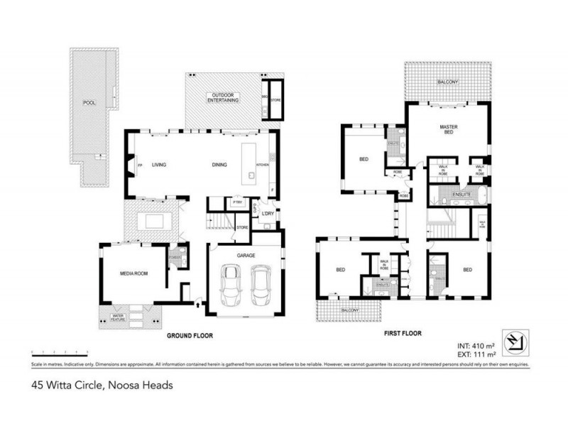 45 Witta Circle, Noosa Heads QLD 4567 Floorplan
