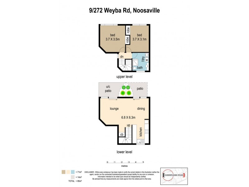 9/272 Weyba Road, Noosaville QLD 4566 Floorplan