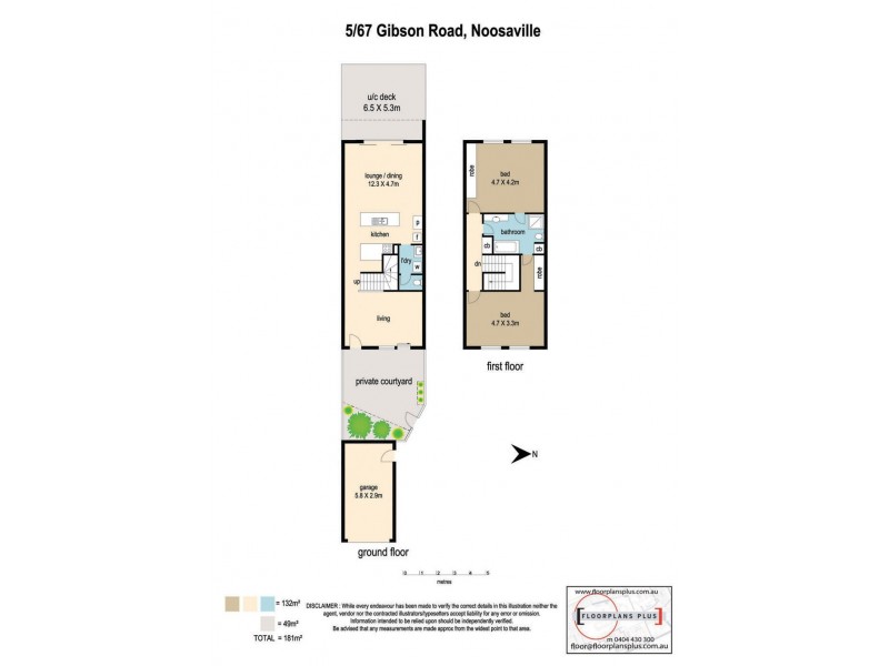 5/67 Gibson Road, Noosaville QLD 4566 Floorplan