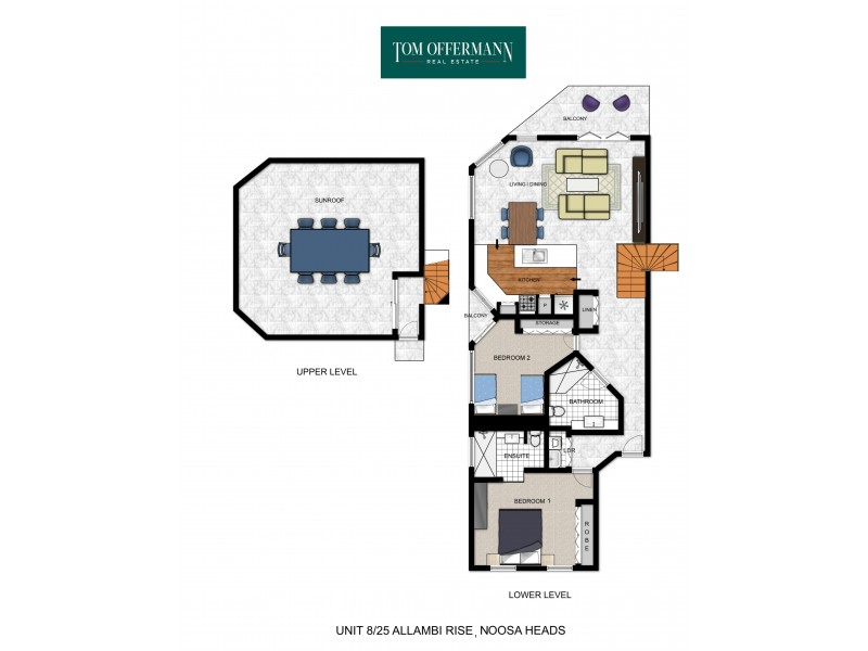 8/25 Allambi Rise, Noosa Heads QLD 4567 Floorplan