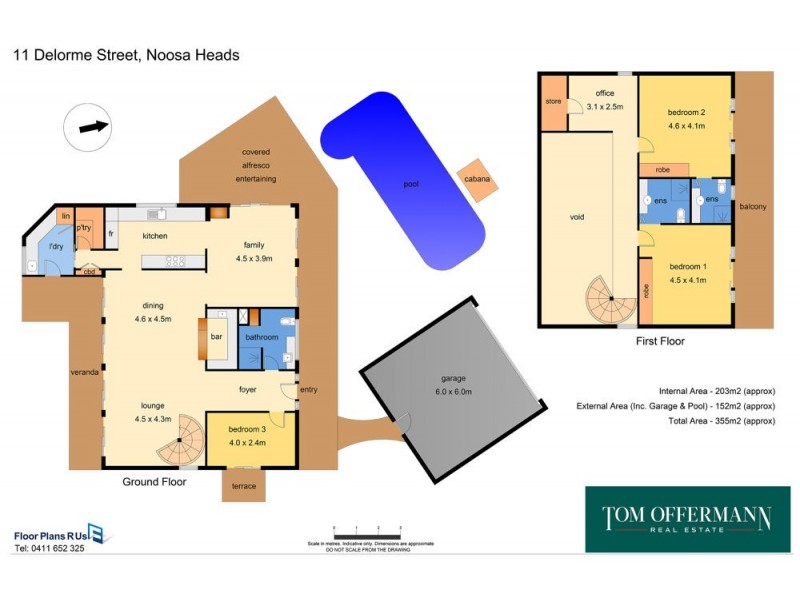 11 Delorme Street, Noosa Heads QLD 4567 Floorplan