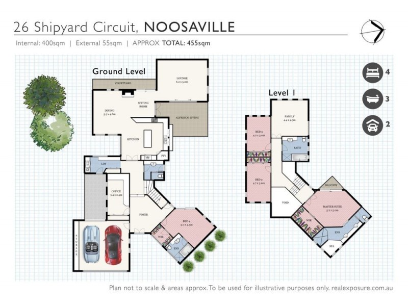 26 Shipyard Circuit, Noosa Waters QLD 4566 Floorplan