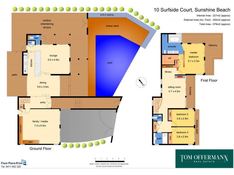 10 Surfside Court, Sunshine Beach QLD 4567 Floorplan