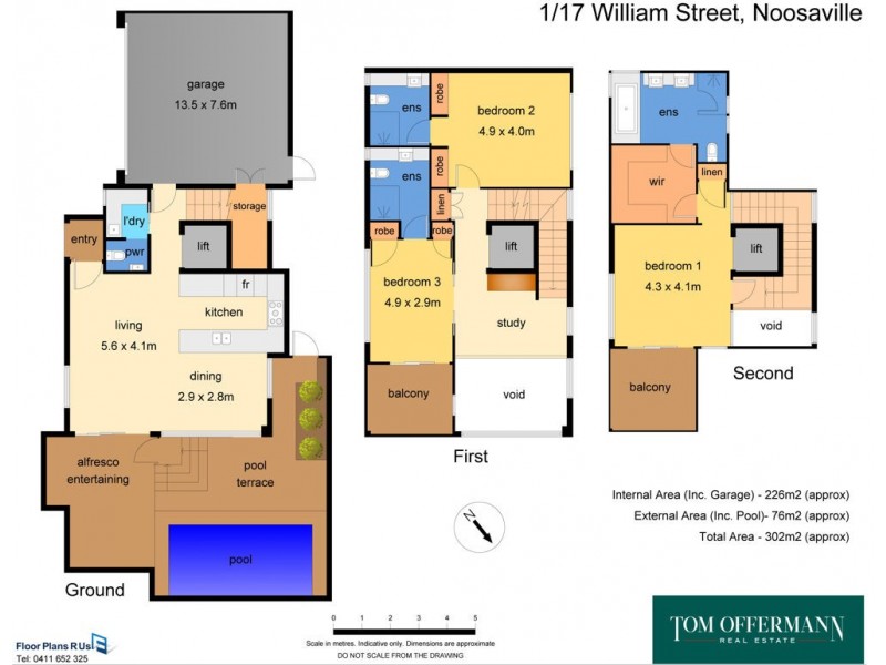 1/17 William Street, Noosaville QLD 4566 Floorplan