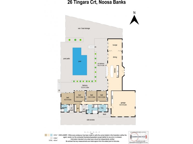 26 Tingara Court, Tewantin QLD 4565 Floorplan