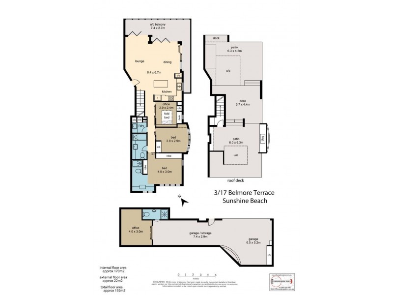 3/17 Belmore Terrace, Sunshine Beach QLD 4567 Floorplan