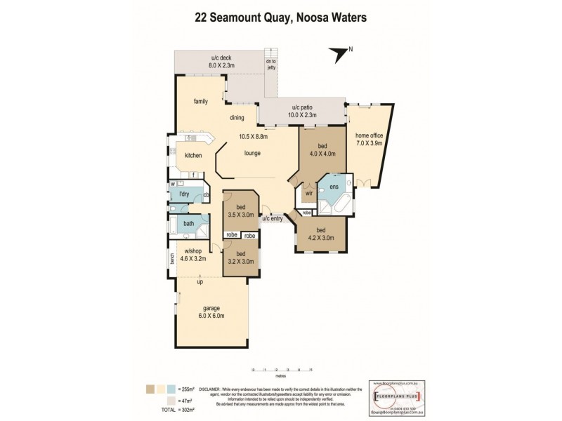 22 Seamount Quay, Noosa Waters QLD 4566 Floorplan