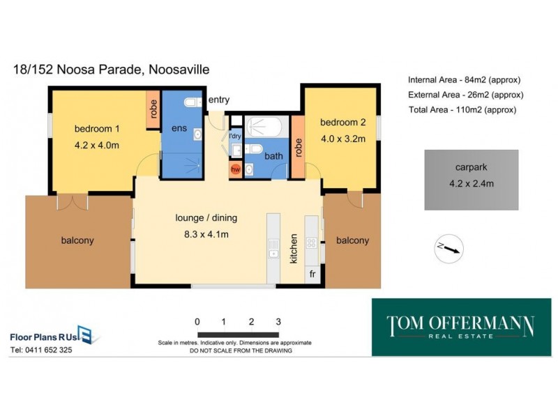 18/152-158 Noosa Parade, Noosa Heads QLD 4567 Floorplan