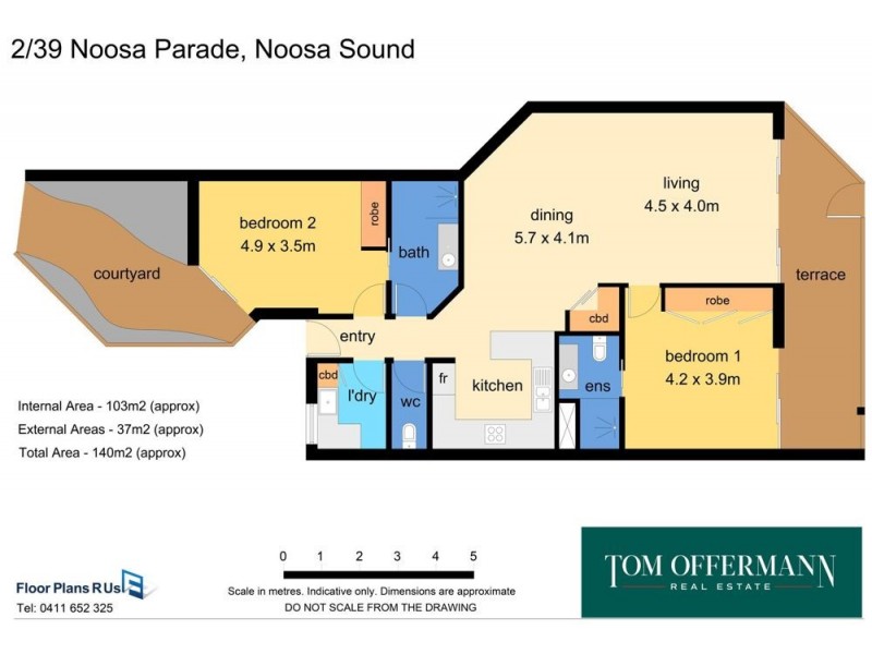 2/39 Noosa Parade, Noosa Heads QLD 4567 Floorplan