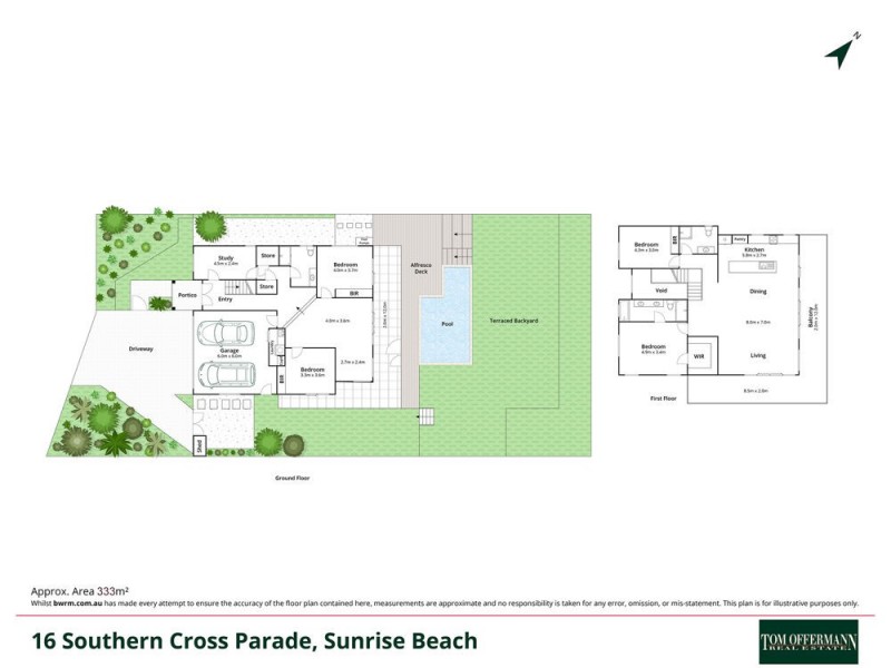 16 Southern Cross Parade, Sunrise Beach QLD 4567 Floorplan