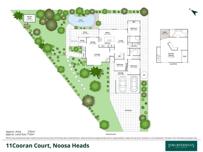 11 Cooran Court, Noosa Heads QLD 4567 Floorplan