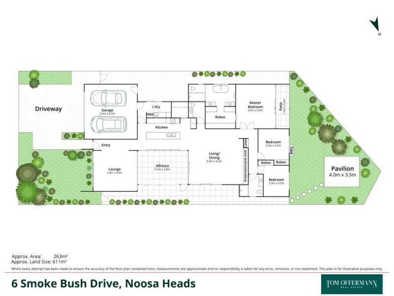 6 Smoke Bush Drive, Noosa Heads QLD 4567 Floorplan