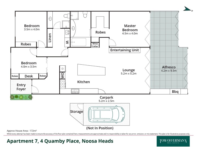 7/4 Quamby Place, Noosa Heads QLD 4567 Floorplan