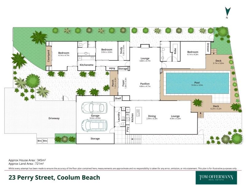 23 Perry Street, Coolum Beach QLD 4573 Floorplan