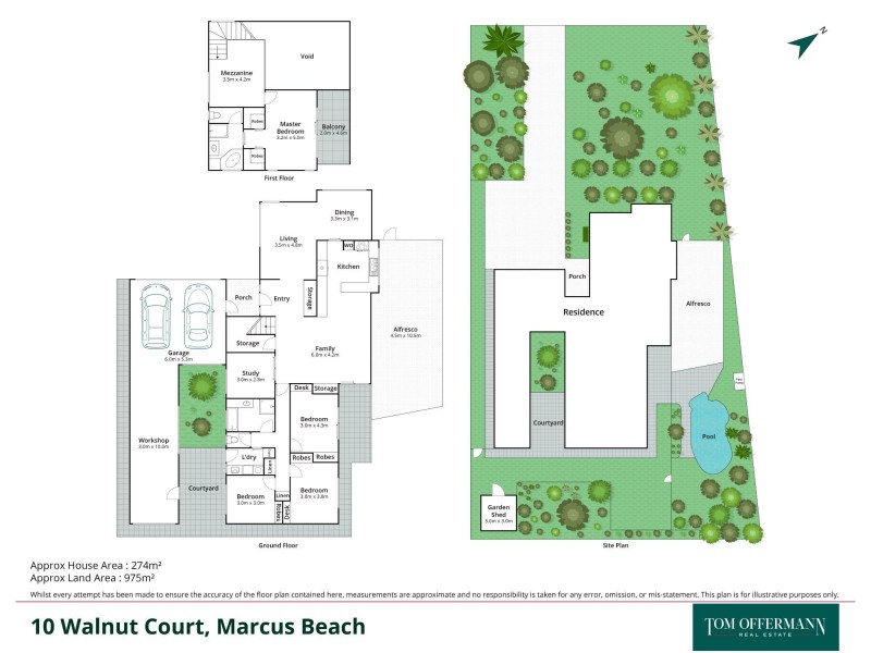 10 Walnut Court, Marcus Beach QLD 4573 Floorplan