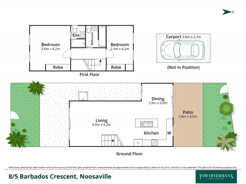 8/5 Barbados Crescent, Noosaville QLD 4566 Floorplan