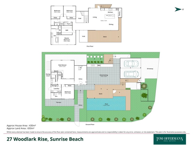 27 Woodlark Rise, Sunrise Beach QLD 4567 Floorplan