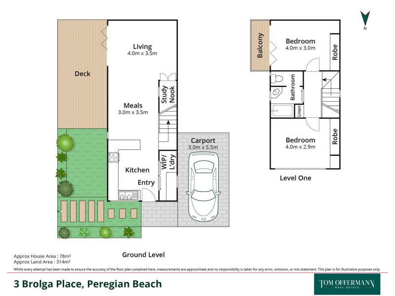 1/3 Brolga Place, Peregian Beach QLD 4573 Floorplan