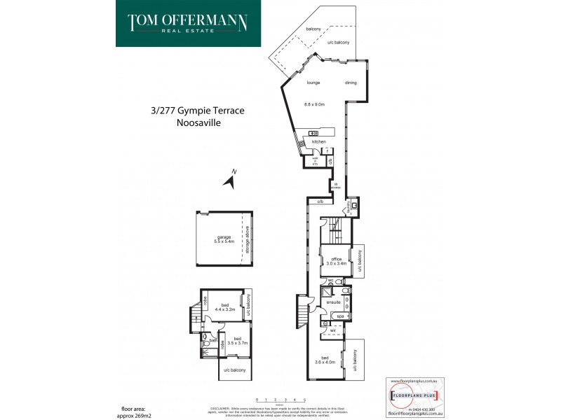 3/277 Gympie Terrace, Noosaville QLD 4566 Floorplan