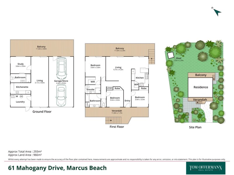 61 Mahogany Drive, Marcus Beach QLD 4573 Floorplan