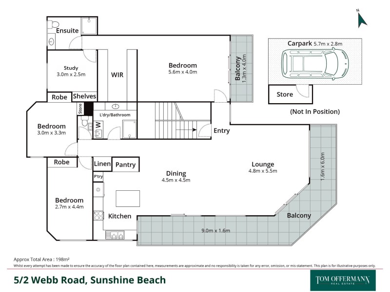 5/2-6 Webb Road, Sunshine Beach QLD 4567 Floorplan