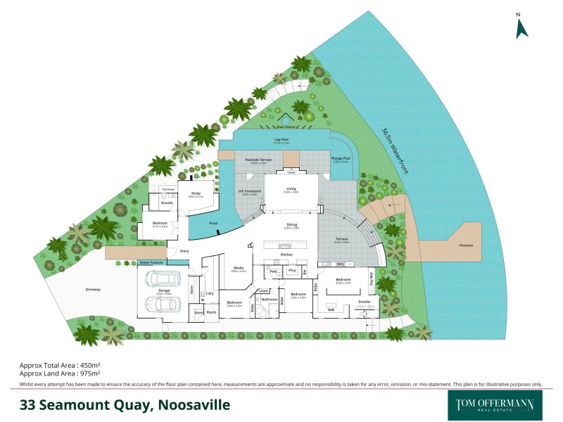 33 Seamount Quay, Noosa Waters QLD 4566 Floorplan