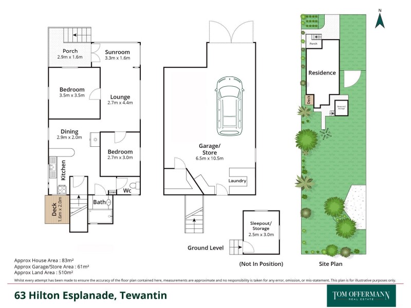 63 Hilton Esplanade, Tewantin QLD 4565 Floorplan