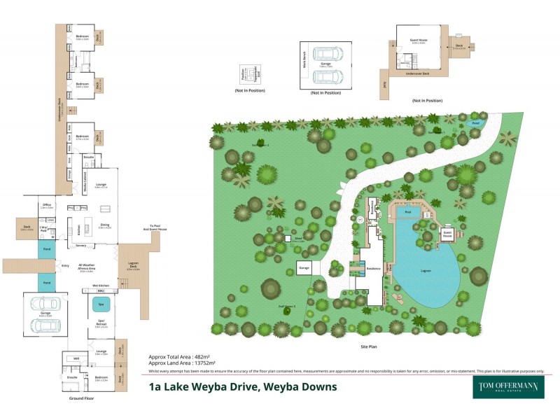 1A Lake Weyba Drive, Weyba Downs QLD 4562 Floorplan
