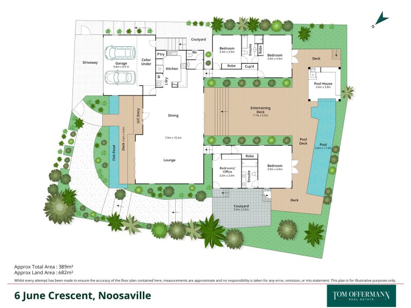 6 June Crescent, Noosaville QLD 4566 Floorplan