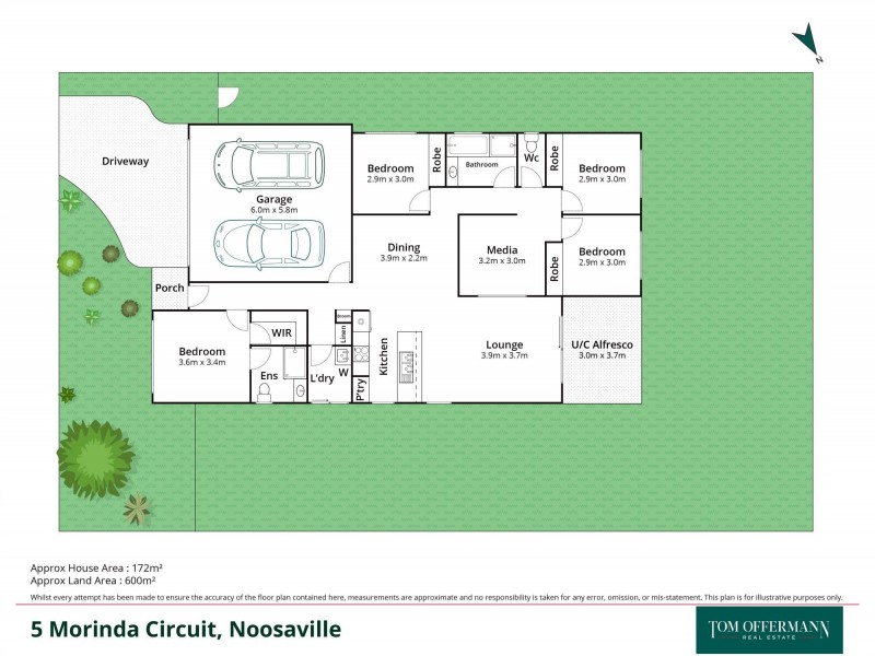 5 Morinda Circuit, Noosaville QLD 4566 Floorplan