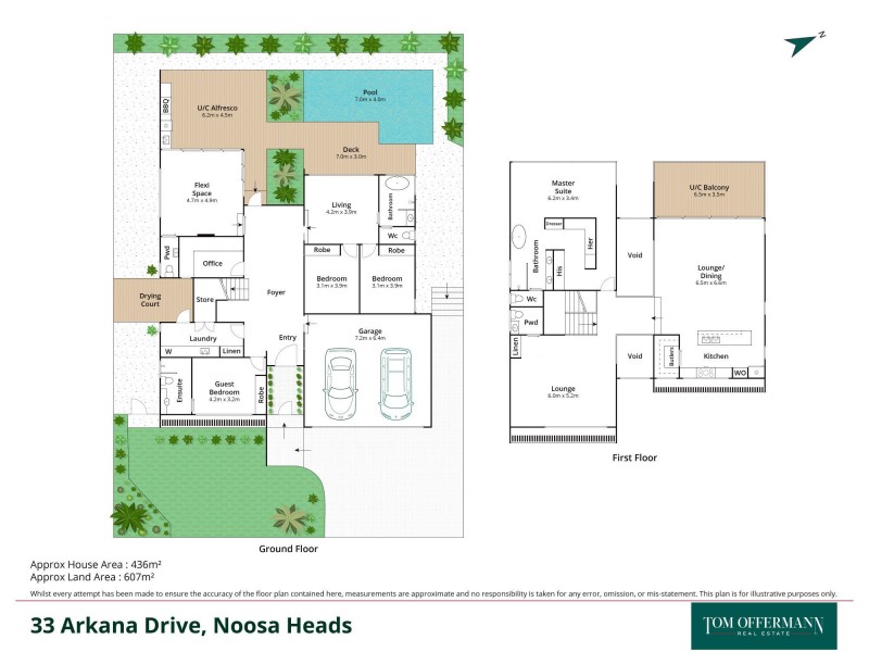 33 Arkana Drive, Noosa Heads QLD 4567 Floorplan