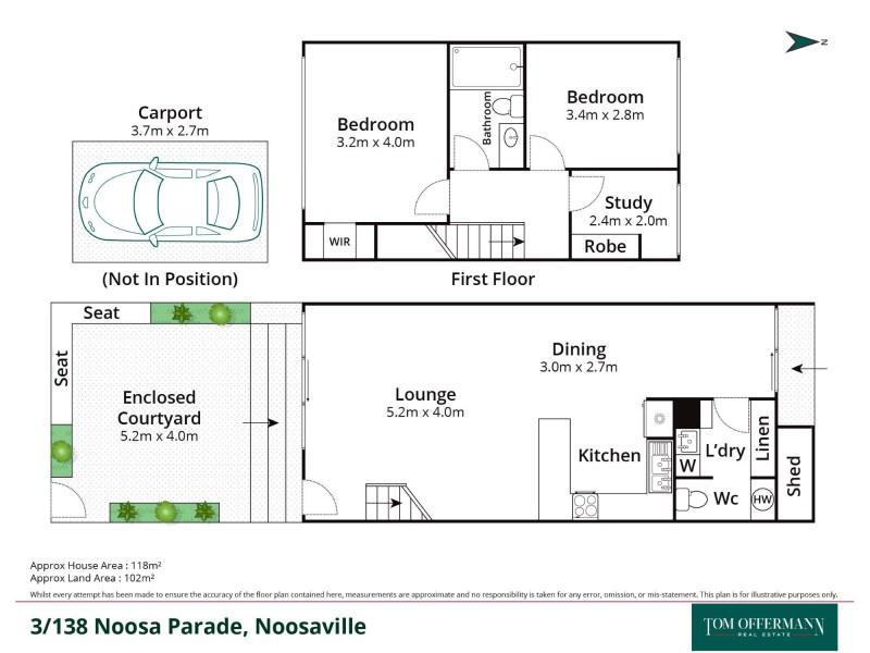 3/138 Noosa Parade, Noosaville QLD 4566 Floorplan