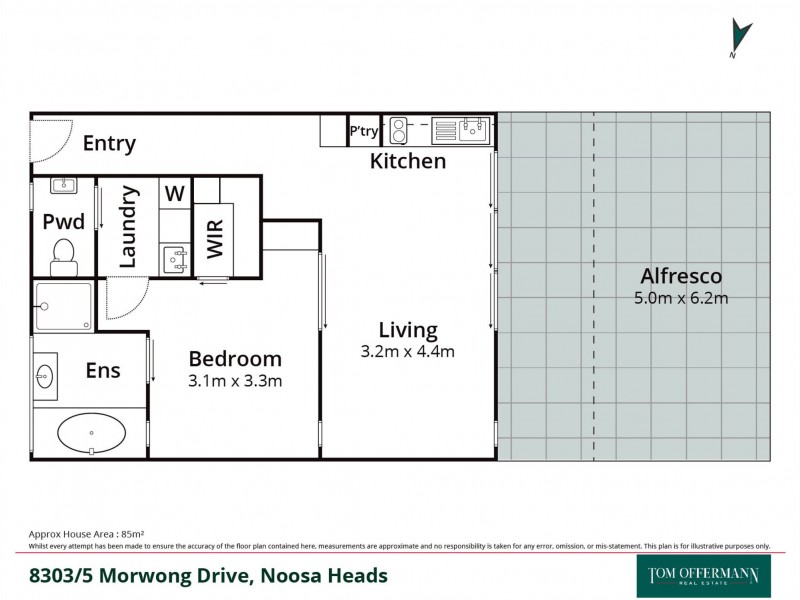 8303/5 Morwong Drive, Noosa Heads QLD 4567 Floorplan