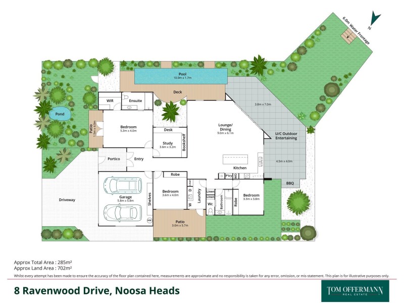 8 Ravenwood Drive, Noosa Heads QLD 4567 Floorplan