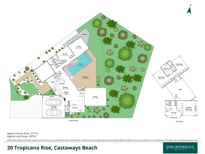 20 Tropicana Rise, Castaways Beach QLD 4567 Floorplan
