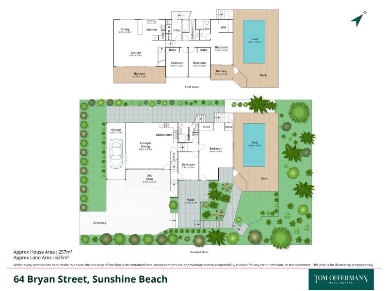 64 Bryan Street, Sunshine Beach QLD 4567 Floorplan