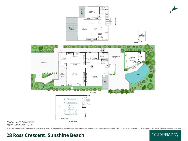 28 Ross Crescent, Sunshine Beach QLD 4567 Floorplan