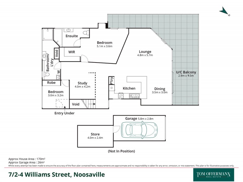 7/2-4 William St, Noosaville QLD 4566 Floorplan