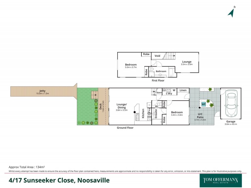 4/17 Sunseeker Close, Noosaville QLD 4566 Floorplan