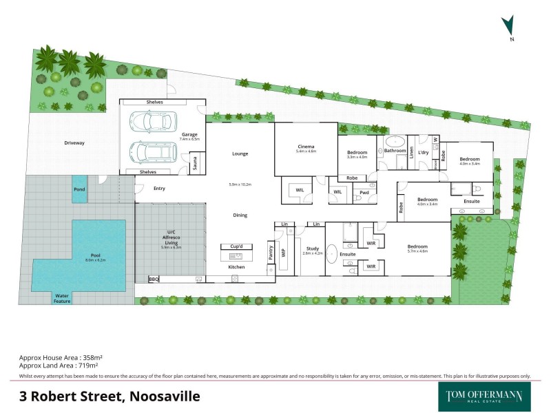 3 Robert Street, Noosaville QLD 4566 Floorplan