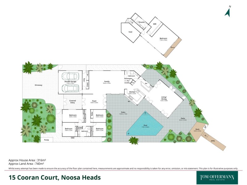 15 Cooran Court, Noosa Heads QLD 4567 Floorplan