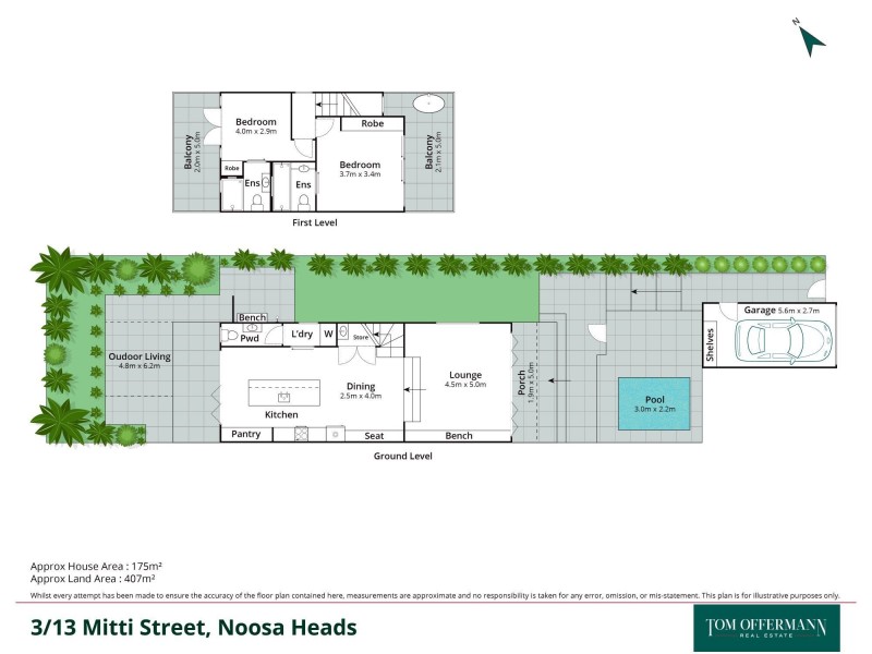 3/13 Mitti Street, Noosa Heads QLD 4567 Floorplan